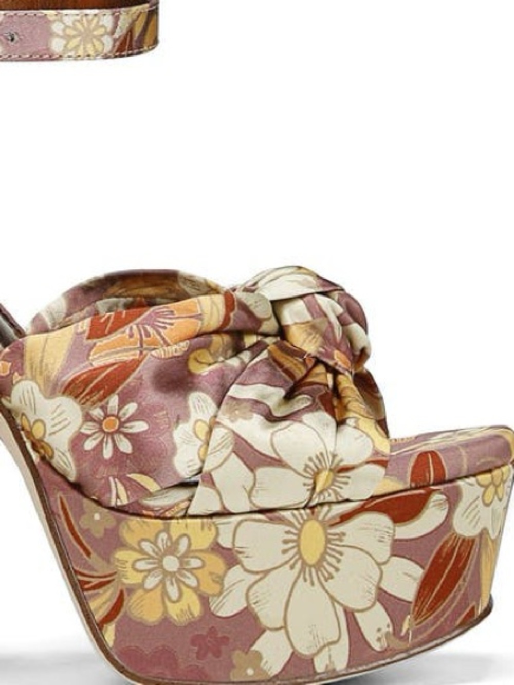 NWOB $89 Circus by Sam Edelman Audrea fabric platform - Picture 2 of 5